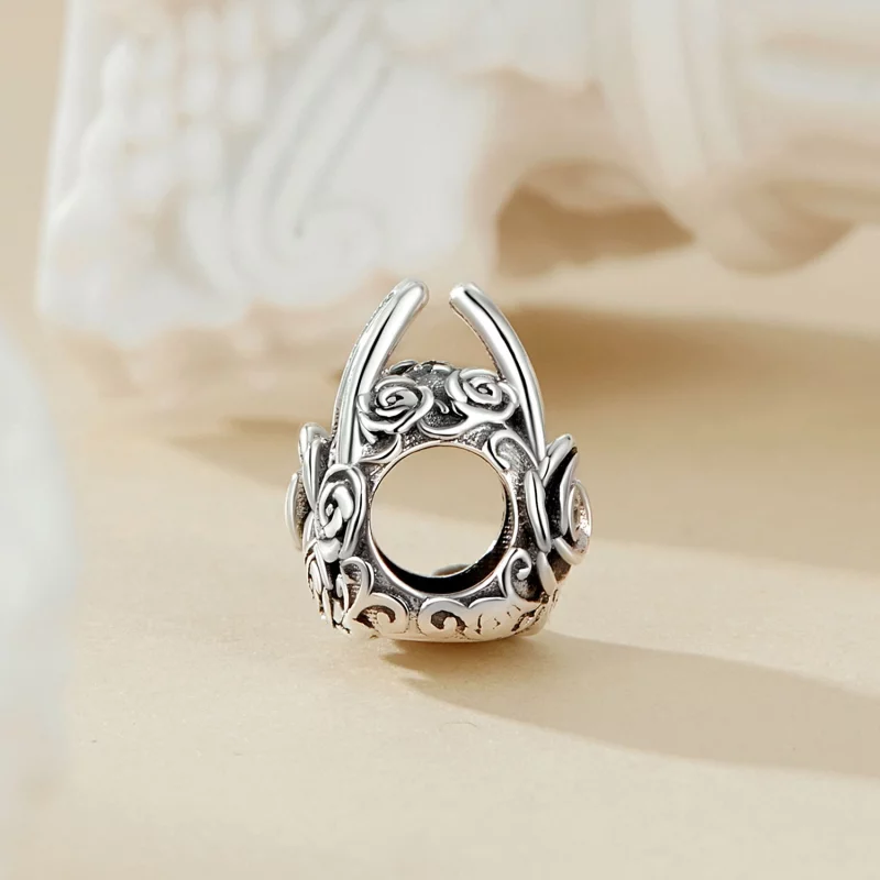 (image pour) Charme de Sachet Style PANDORA Rose - SCC2703 - Afficher 3