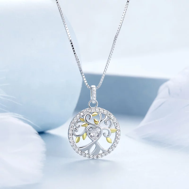(image pour) Collier Arbre de Vie Style PANDORA - BSN371 - Afficher 3