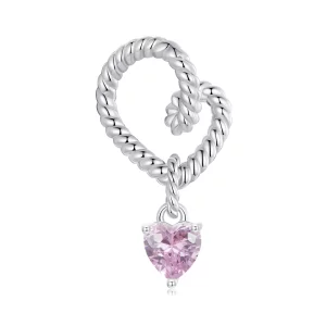 (image pour) Cœur Intelligent Suspendu Style PANDORA - SCC2692