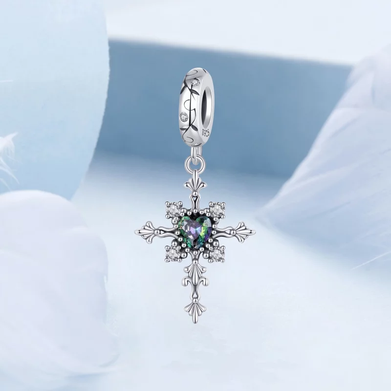 (image pour) PANDORA Style Croix Pendentif - BSC970 - Afficher 2