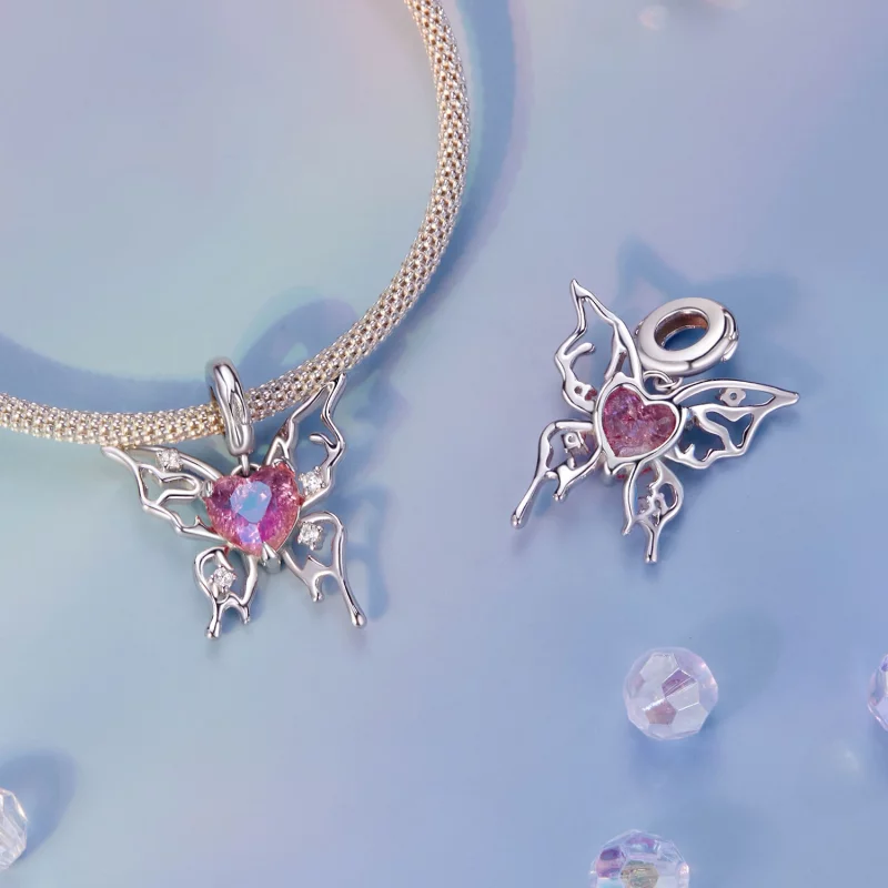 (image pour) PANDORA Style Papillon Sanglant Pendentif - SCC2696 - Afficher 4