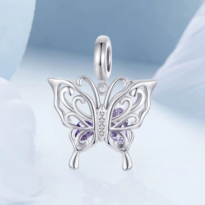(image pour) PANDORA Style Papillon Suspendu - BSC969 - Afficher 2