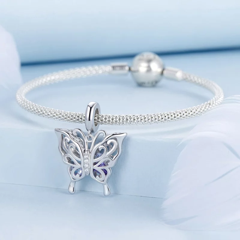 (image pour) PANDORA Style Papillon Suspendu - BSC969 - Afficher 3
