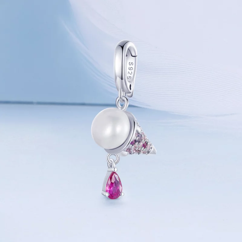 (image pour) PANDORA Style Perle Naturelle Crème Glacée Pendentif - BSC962 - Afficher 2