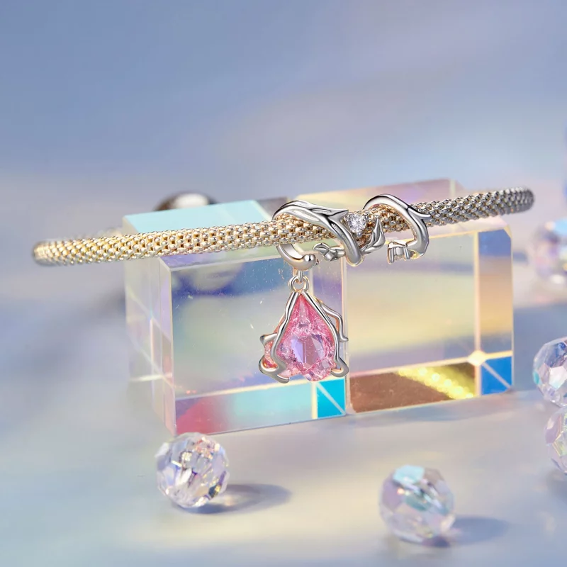 (image pour) PANDORA Style Rose Fané Pendentif Suspendu - SCC2697 - Afficher 3