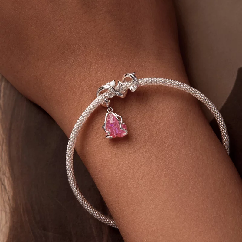 (image pour) PANDORA Style Rose Fané Pendentif Suspendu - SCC2697 - Afficher 6