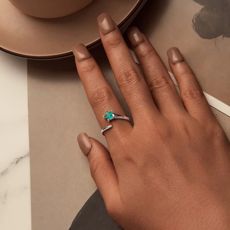 (image pour) Bague ouverte météore style PANDORA - BSR535-E - Afficher 5
