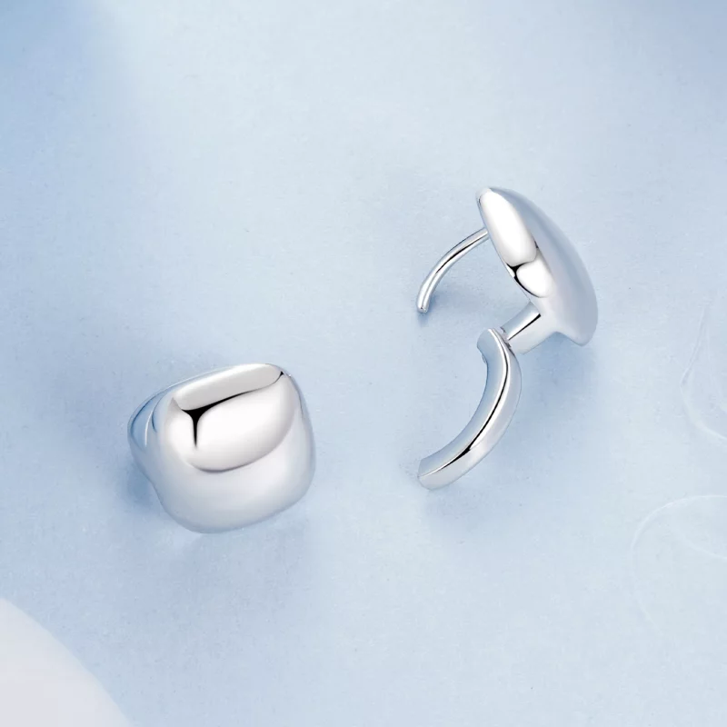 (image pour) Boucles d'oreilles carrées style PANDORA - BSE973 - Afficher 4