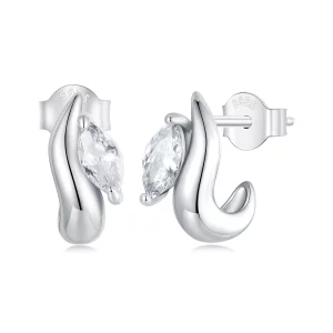 (image pour) Boucles d'oreilles à clou Marquise Simple Style PANDORA - BSE971