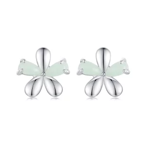 (image pour) Boucles d'oreilles Fleur Lumineuse Style PANDORA - SCE1714