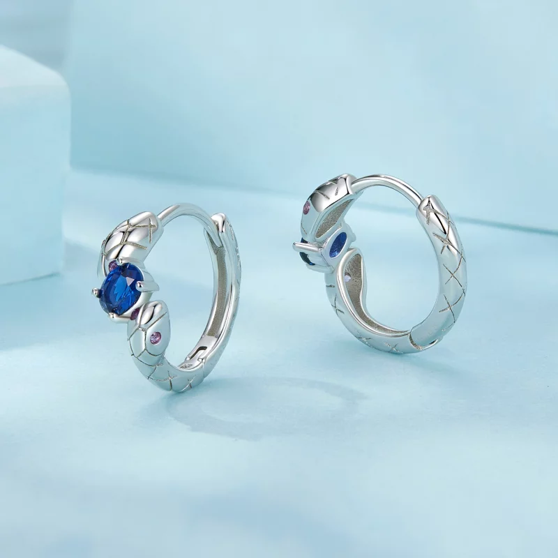 (image pour) Boucles d'oreilles Serpent Style PANDORA - SCE1732 - Afficher 3
