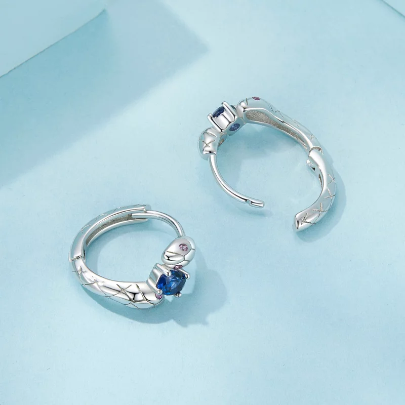 (image pour) Boucles d'oreilles Serpent Style PANDORA - SCE1732 - Afficher 4