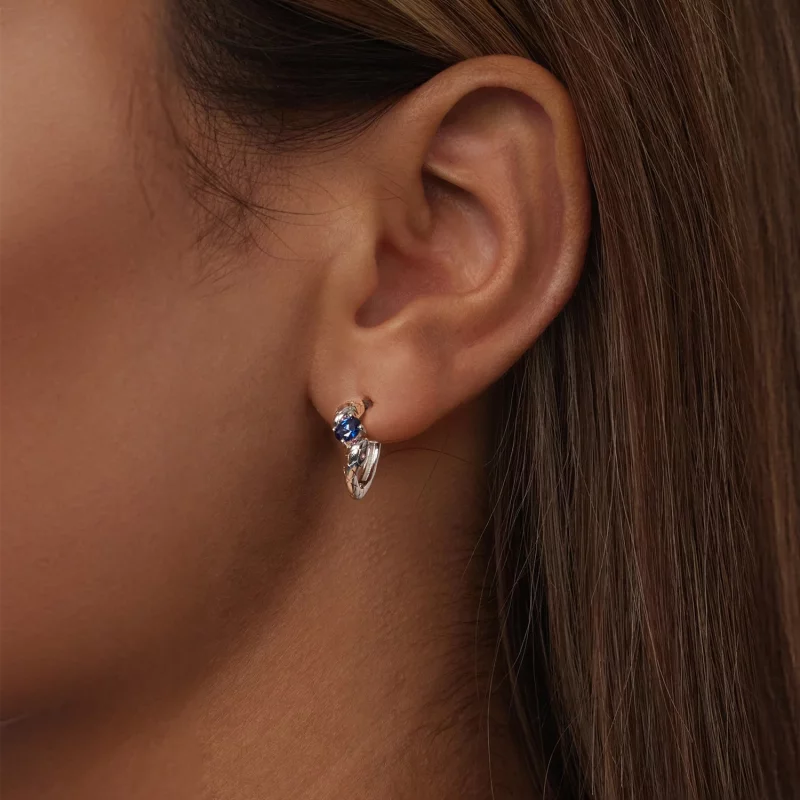 (image pour) Boucles d'oreilles Serpent Style PANDORA - SCE1732 - Afficher 5