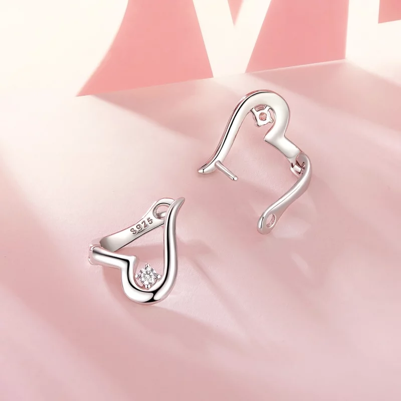(image pour) Boucles d'oreilles style PANDORA Love - BSE970 - Afficher 3