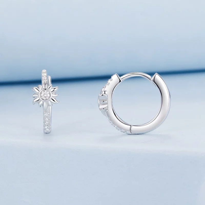 (image pour) Boucles d'oreilles Style PANDORA Soleil - BSE1001 - Afficher 2