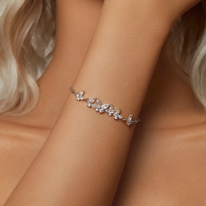(image pour) Bracelet Style PANDORA Papillon en Vol - BSB162 - Afficher 6