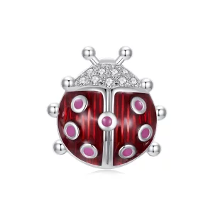(image pour) Charme de Coccinelle PANDORA Style Lumineux dans le Noir - SCC2735