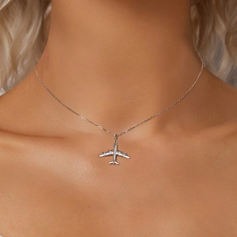 (image pour) Collier Avion Style PANDORA - SCN522 - Afficher 5