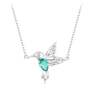 Collier Colibri Style PANDORA - BSN378 (image pour) Collier Colibri Style PANDORA - BSN378