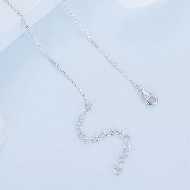 (image pour) Collier Croix Rose Style PANDORA - BSN379 - Afficher 4