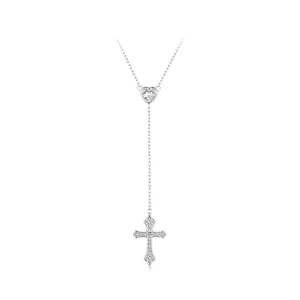 (image pour) Collier Croix Style PANDORA - BSN384