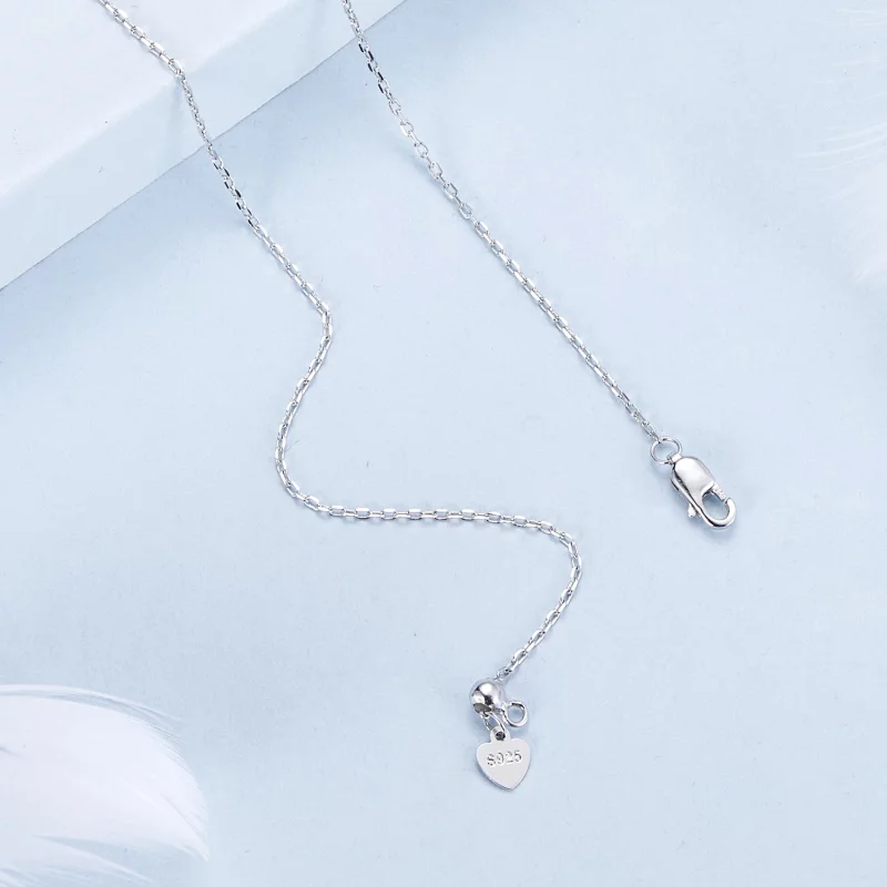 (image pour) Collier à Franges Goutte d'Eau Style PANDORA - BSN383 - Afficher 4