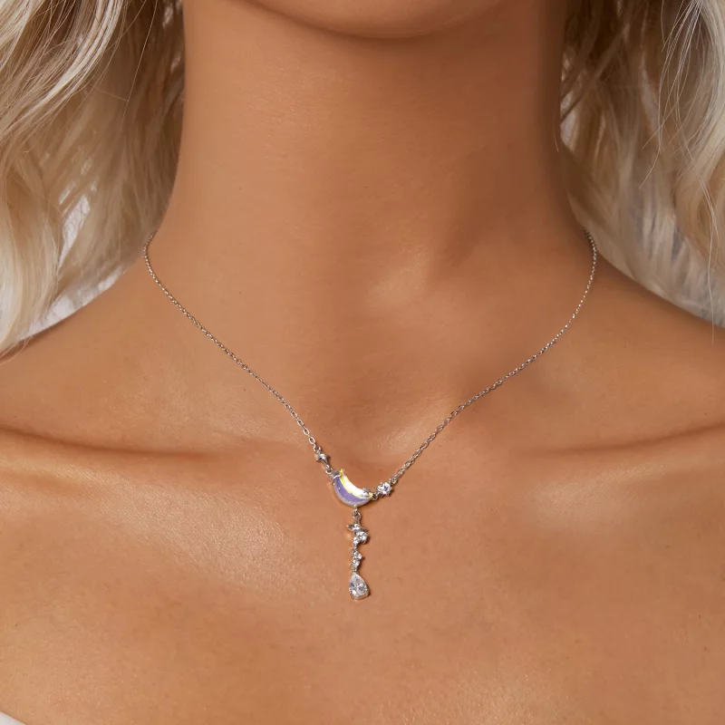 (image pour) Collier Galaxie Moonset Style PANDORA - BSN380 - Afficher 6