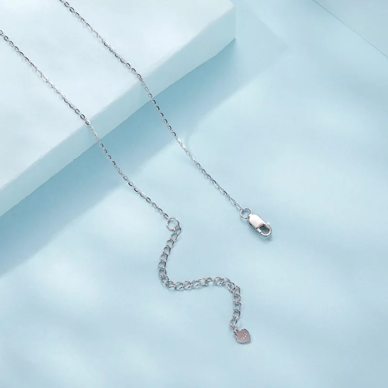 (image pour) Collier Pailleté Géométrique Style PANDORA - SCN517 - Afficher 4