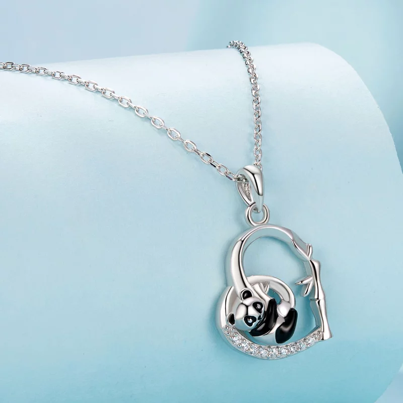 (image pour) Collier Panda Style PANDORA - SCN515 - Afficher 2