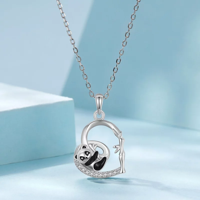 (image pour) Collier Panda Style PANDORA - SCN515 - Afficher 3