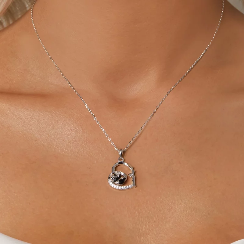 (image pour) Collier Panda Style PANDORA - SCN515 - Afficher 5
