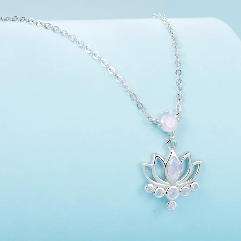 (image pour) Collier Style Lotus PANDORA - SCN520 - Afficher 2