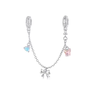 (image pour) PANDORA Style Chaîne de Sécurité Nœud Ballet - SCC2762