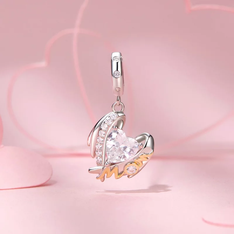 (image pour) PANDORA Style Collier Ailes d'Amour pour la Fête des Mères - BSC1001 - Afficher 2