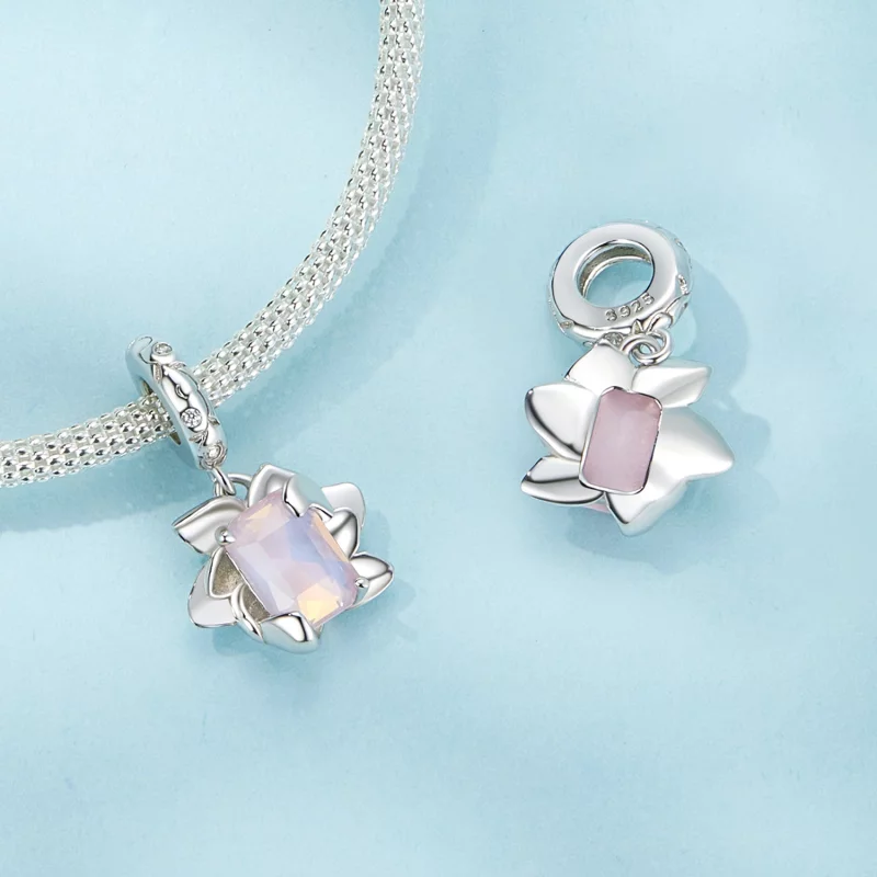 (image pour) PANDORA Style Pendent Lotus - SCC2730 - Afficher 4