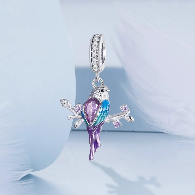 (image pour) PANDORA Style Pendent Martin-pêcheur - BSC985 - Afficher 2