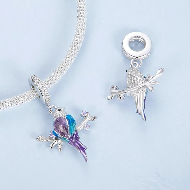 (image pour) PANDORA Style Pendent Martin-pêcheur - BSC985 - Afficher 4