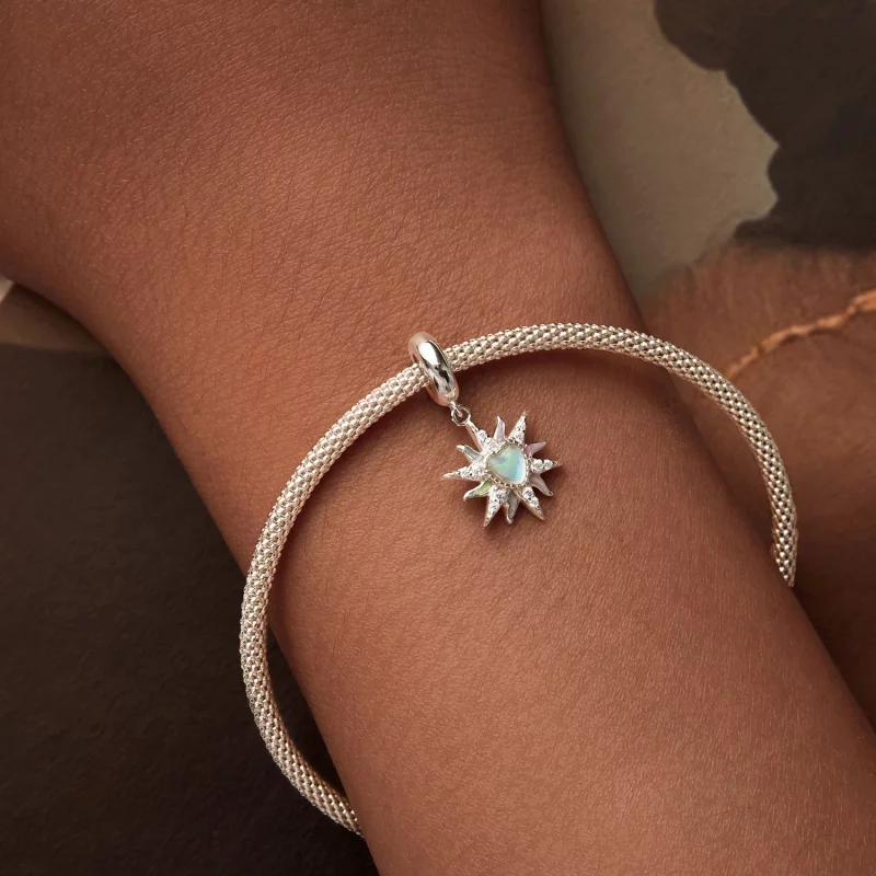 (image pour) PANDORA Style Pendentif Coloré Soleil Suspendu - BSC976 - Afficher 7