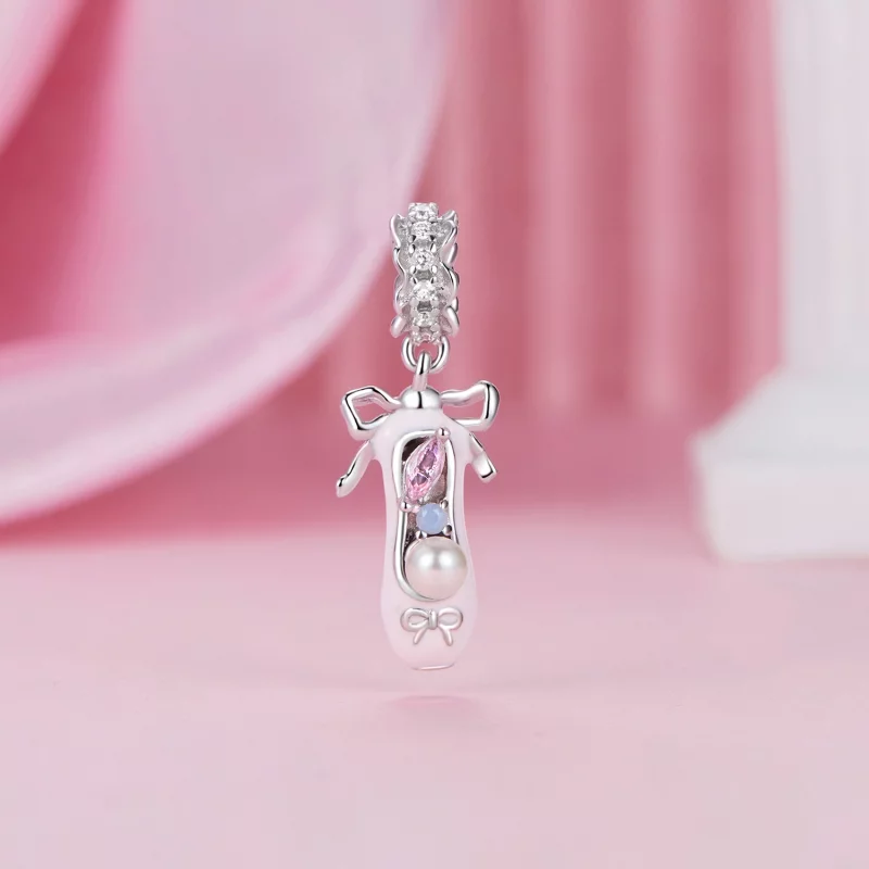 (image pour) Pendent Chaussons de Danse Style PANDORA - SCC2761 - Afficher 2