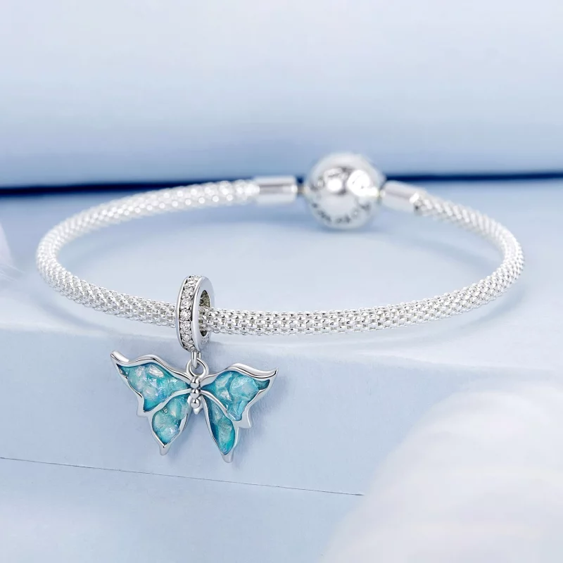 (image pour) Pendent PANDORA Style Blue Morpho - BSC982 - Afficher 3