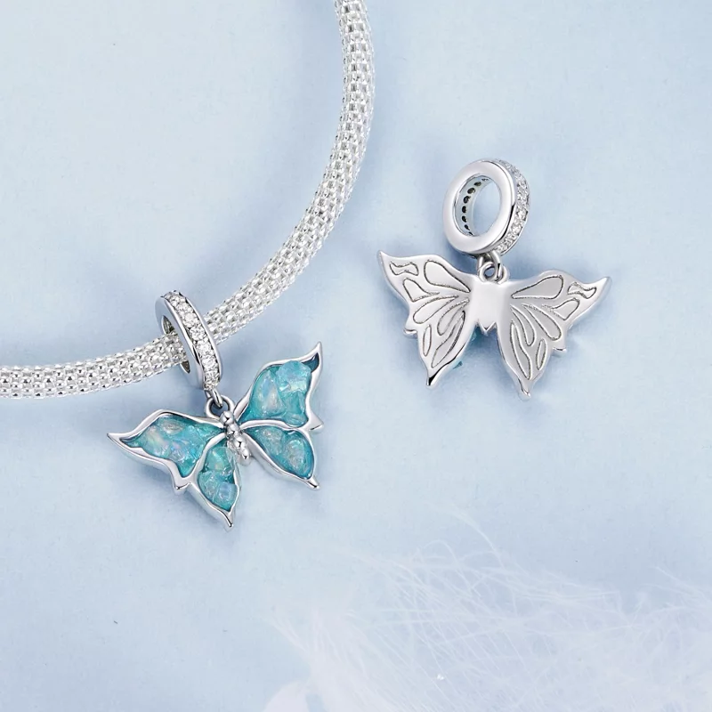 (image pour) Pendent PANDORA Style Blue Morpho - BSC982 - Afficher 4