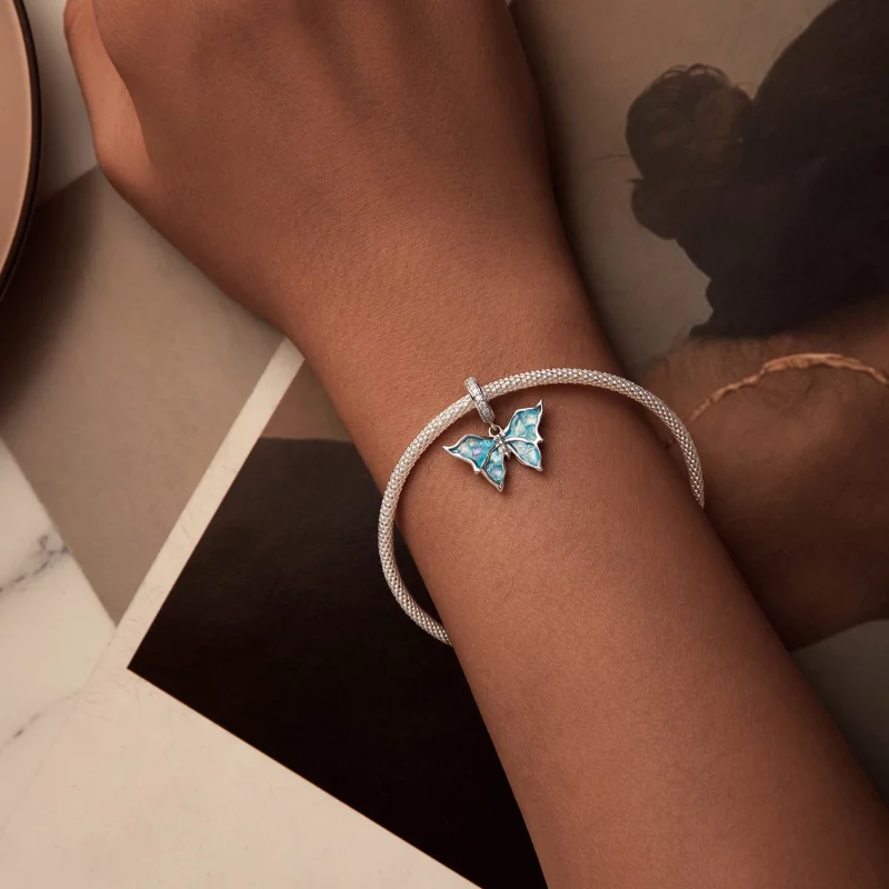 (image pour) Pendent PANDORA Style Blue Morpho - BSC982 - Afficher 5