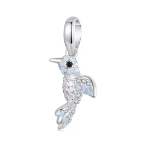 (image pour) PENDENTIF Oiseau Entièrement Serti Style PANDORA - BSC993