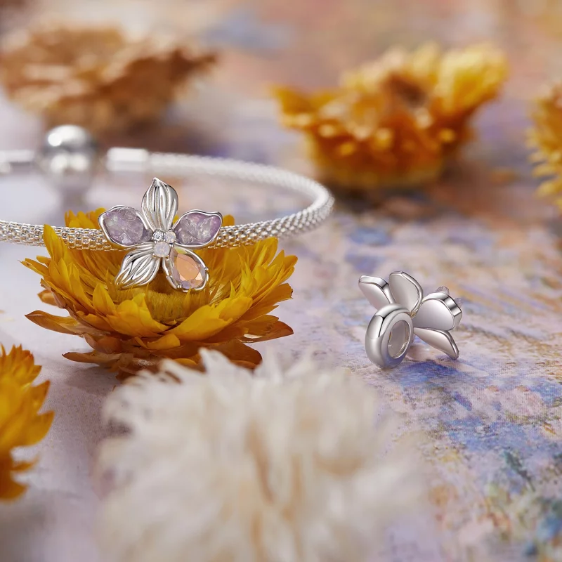 (image pour) Perles de Jardin de Monet Style PANDORA - BSC990 - Afficher 4