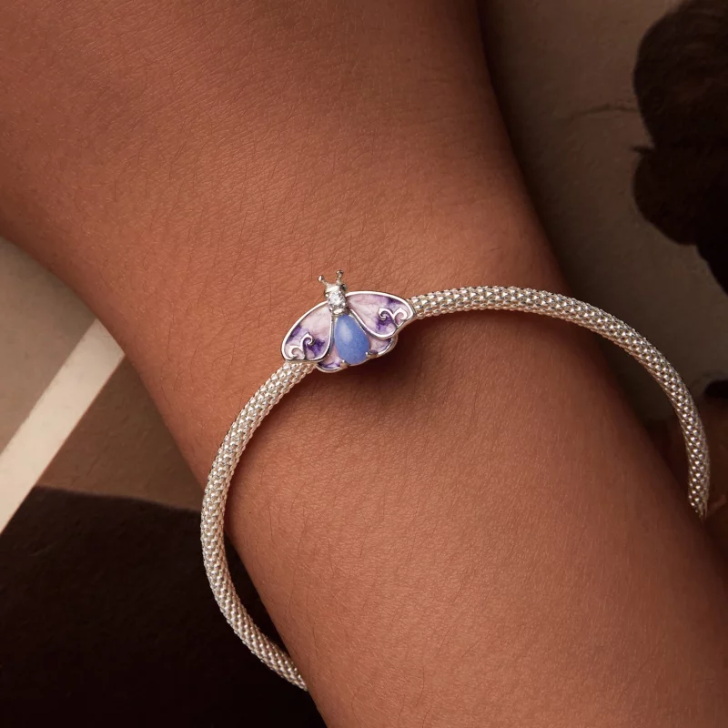 (image pour) Perles de papillon à gradient lumineux style PANDORA - SCC2732 - Afficher 3