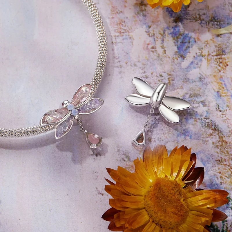 (image pour) Perles de Style PANDORA Libellule Monet - BSC989 - Afficher 4