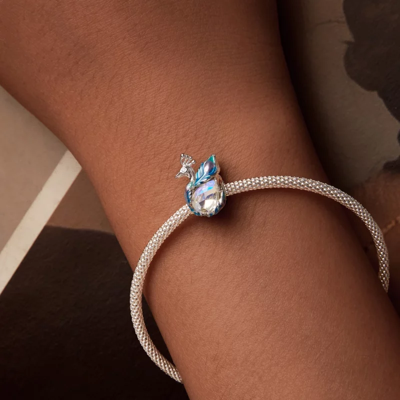 (image pour) Perles Paon Style PANDORA - BSC979 - Afficher 7