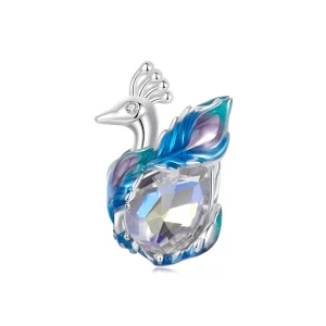 Perles Paon Style PANDORA - BSC979 (image pour) Perles Paon Style PANDORA - BSC979