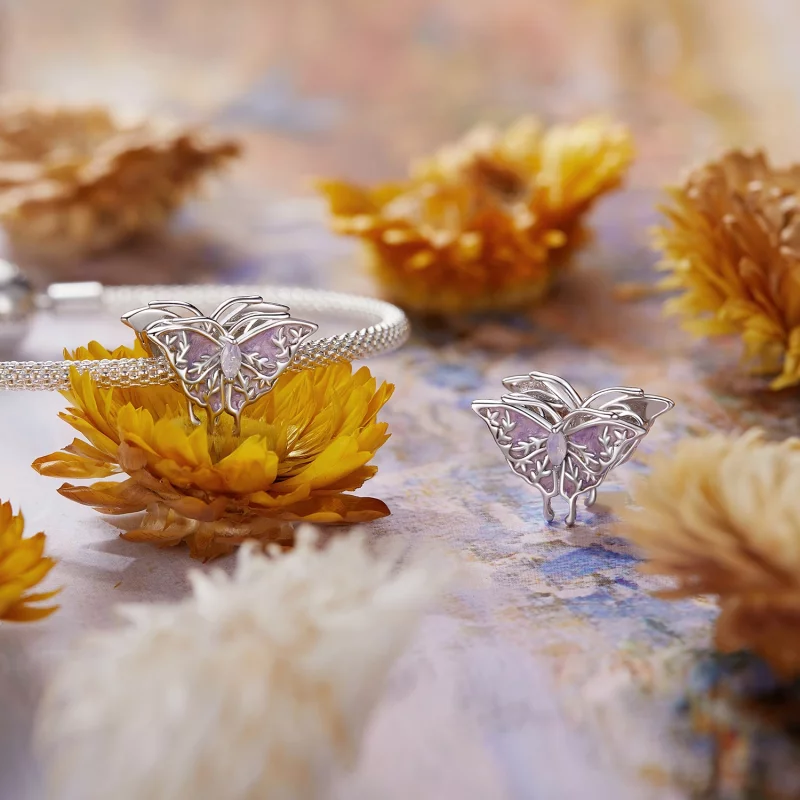 (image pour) Perles Papillon Monet Style PANDORA - BSC988 - Afficher 4