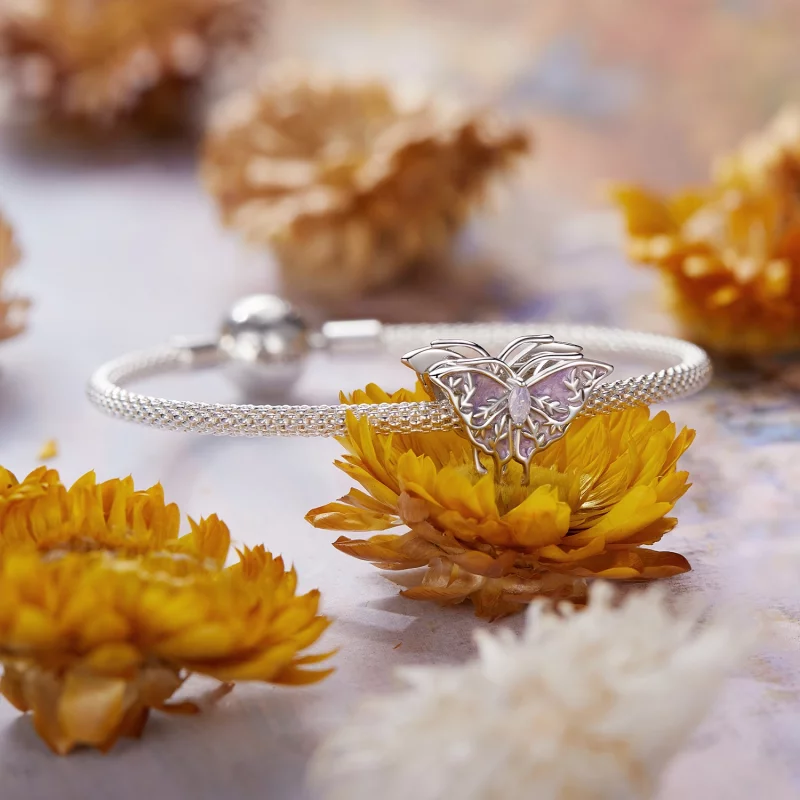 (image pour) Perles Papillon Monet Style PANDORA - BSC988 - Afficher 5